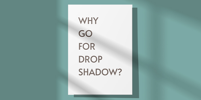 Why Go For Drop Shadow